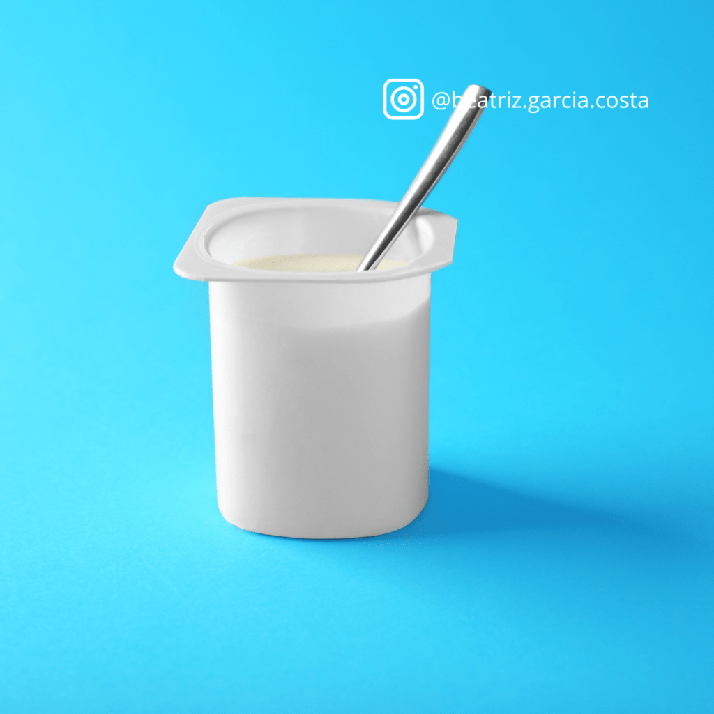 Vaso de yogurt